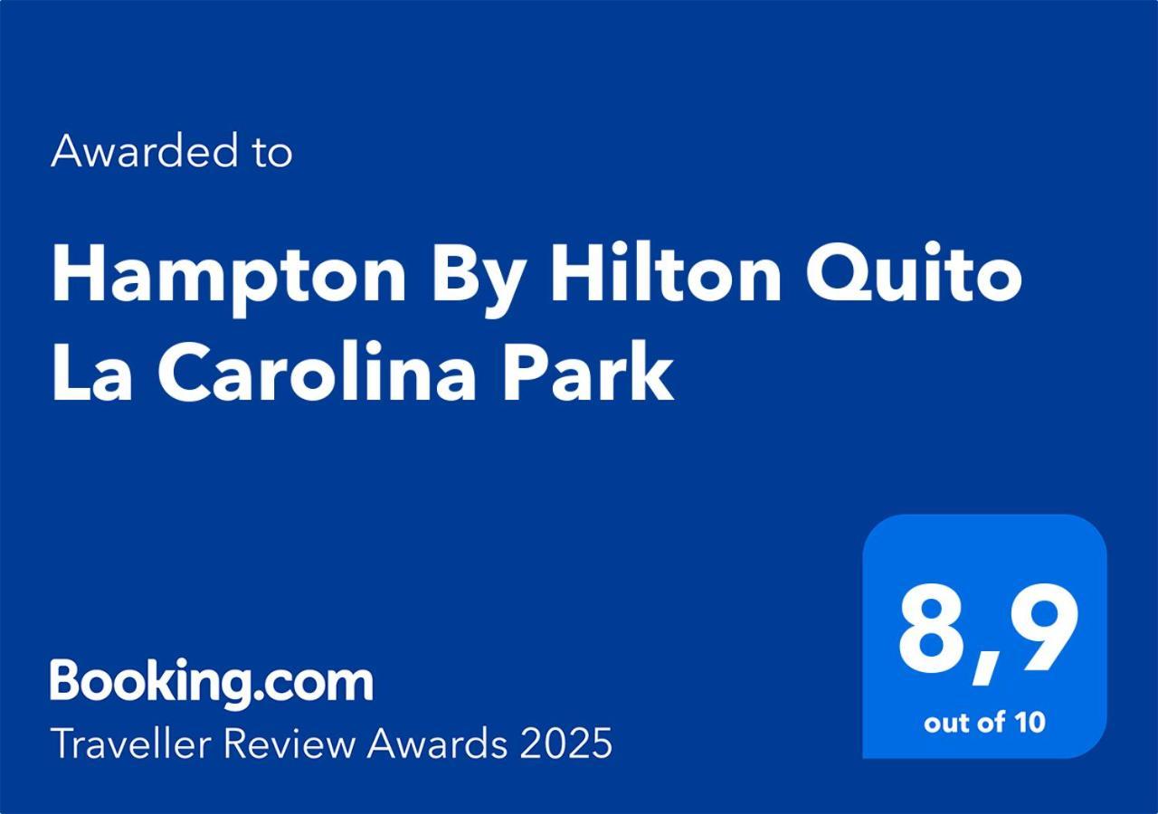 فندق Hampton By Hilton Quito La Carolina Park المظهر الخارجي الصورة